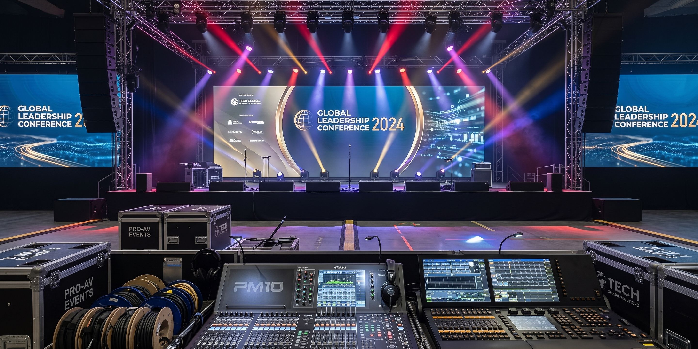 EQUIPAMENTOS AUDIOVISUAIS (SOM, LUZ, VÍDEO, TRANSMISSÃO)